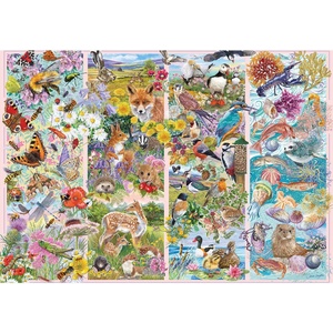 Gibsons - Puzzle Curious Creatures - 500 piese