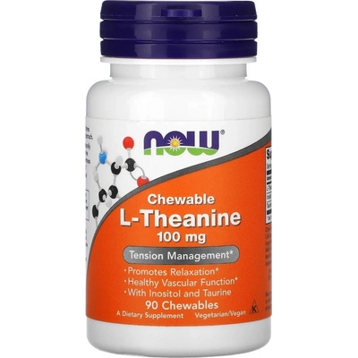 Now Foods L-Theanine stresový manažment 100 mg 90 kapsúl