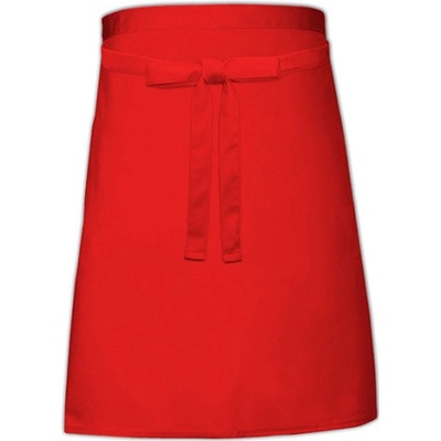 Link Kitchen Wear Pekařská zástěra X997 Red Pantone 200 90x50cm