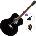 Pasadena PJ-300 Standard SET Black Джъмбо китара