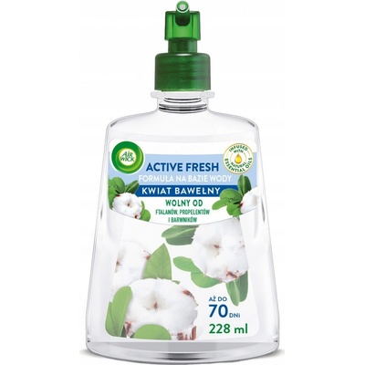 Air Wick Active Fresh Kvet Bavlna 228 ml Náplň