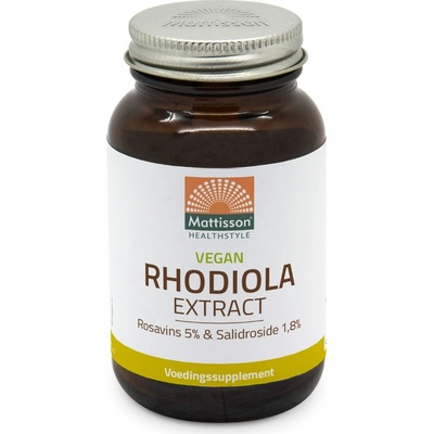 Mattisson Rhodiola extrakt 5 % 60 kapslí