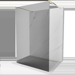 Mexen Kioto свободностояща душ кабина 120 x 200 см, графит 8 мм, златна (800-120-002-50-40)
