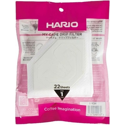 Hario My Cafe Drip Filter MDF-1 22 ks