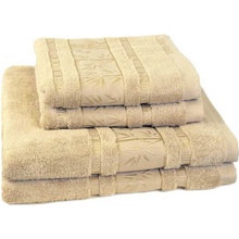 AlysiaCZ uteráky a osušky Bamboo RB/203 béžové 50x95 cm