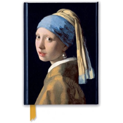 Flame Tree Publishing Johannes Vermeer: Girl with a Pearl Earring (Foiled Journal) | Flame Tree Studio