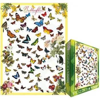 Image 1 of EUROGRAPHICS - Puzzle Butterflies 3 - 1 000 piese