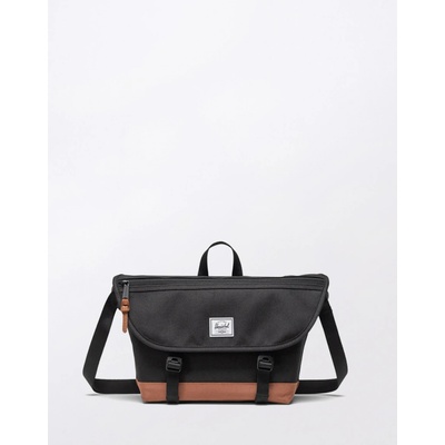 Herschel Supply Cove Small messenger Black/Saddle Brown