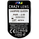 Image 1 of MAXVUE VISION LENS - Vampire Queen - дневни без диоптър (2 лещи)