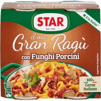 Star Mäsové Ragú s Hríbami 180 g