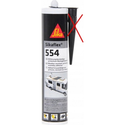 SikaFlex 554 Bezzákladové montážne lepidlo 300 ml