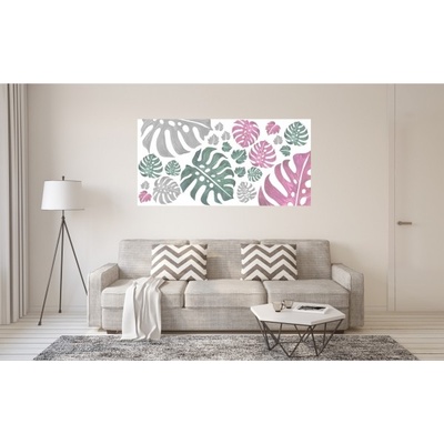 Divio Obraz na plátně listy, vzor 10414 Velikost: 60x120 cm