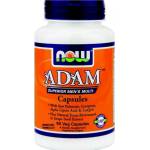 NOW Хранителна добавка Мултивитамини за мъже, Now Foods Adam Vitamin 90 veg. caps