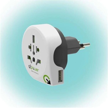 Home by Somogyi Адаптер за пътуване Q2 Power World to Switzerland USB (1.100210)