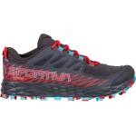 La Sportiva Дамски маратонки La Sportiva Women's Lycan GTX Trail running shoes - Carbon / Hibiscus - размер 39, 5 (EU) (123-0440-0718)