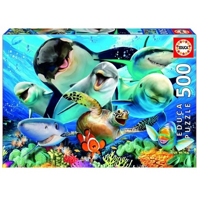 Educa Underwater selfies + FIX lepidlo 500 dielov