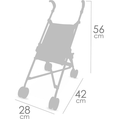 DeCuevas 90079 Skladací golfové palice KOALA 2024 56 cm