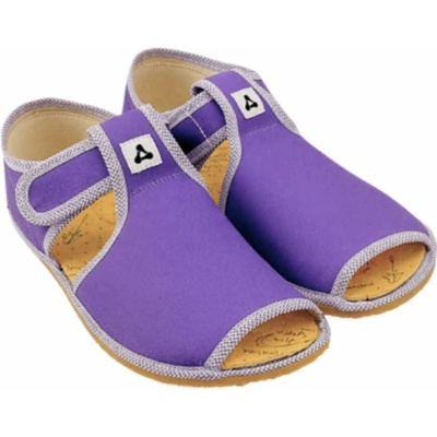 ANTAL barefoot papučky s otvorenou špicou Rover Purple
