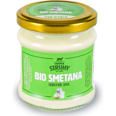 BIO čerstvá smetana 35%, 200 g – Zboží Dáma