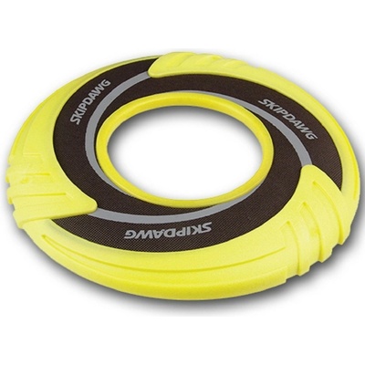 GiGwi Lietajúci tanier Skipdawg Duroflex Disc žltý 23 cm