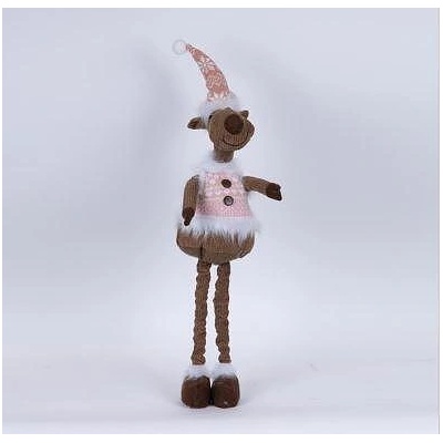 Eurolamp sa СВЕТЕЩ ЕЛЕН С РОЗОВА ШАПКА, 26x11x72cm 10000