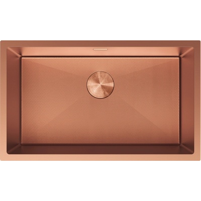 Mexen Trixo мивка от стомана с 1 корито 750 x 440 мм, мед HC - 6415751000-65HC (6415751000-65HC)