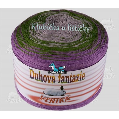 Vlnika Příze Duhová fantazie 5420