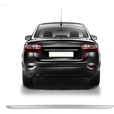 Nerez lišta hrany kufra Renault Fluence 2010-2021