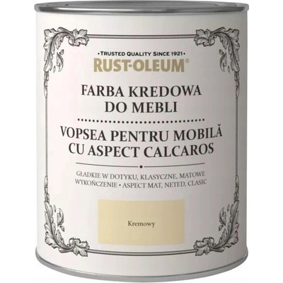Rust-Oleum Barva na nábytek křídový mat 0,75 l krémová