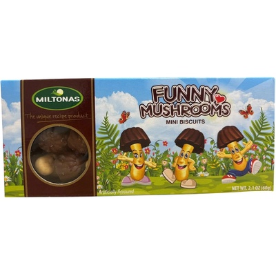 MILTONAS гъбки с вкус на шоколад