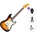 SX SST62+ /HSH Basic SET 3-Tone Sunburst Електрическа китара