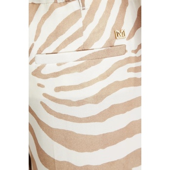 Marciano Guess Панталон с лен Marciano Guess GISELLE в бежово с широка каройка, с висока талия 5GGB01 7314A (5GGB01.7314A)