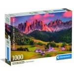Clementoni -CLE puzzle 1000 Compact Magical Dolomites 39953