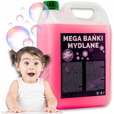 MEGA FUN Tekutina na mýdlové bubliny Kraina bublin 5000 ml