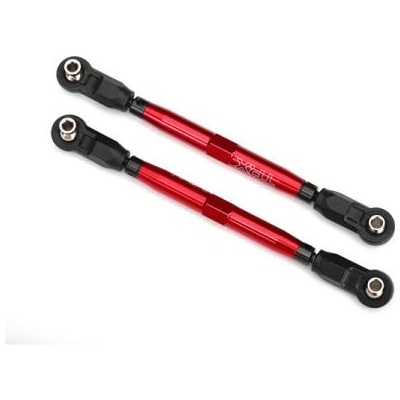 Traxxas алуминиеви кормилни щанги червени (2)