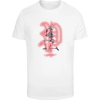 Mister Tee Мъжка бяла тениска Mister Tee Pray Neon SkullUB-MT3891-00220 - Бял, размер S