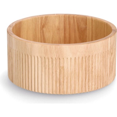 Zeller Válcová proužkovaná miska, bambus, Ø 27 x 12 cm vícebarevná