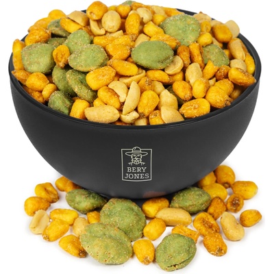 Bery Jones slaný mix arašidy s wasabi a kukuricou 500 g