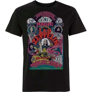 Led Zeppelin Риза Full Colour Electric Magic Unisex Black M (LZTS06MB02)