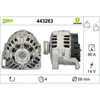 generátor VALEO 443263