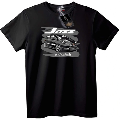 NOONEBRAND Тениска Jazz автомобилни ентусиасти - XL, White