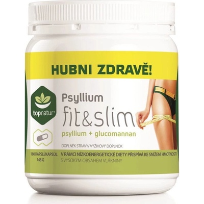 Topnatur Psyllium Fit&Slim 180 kapsúl