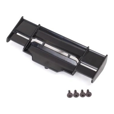 Traxxas крило черно: Rustler 4x4