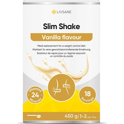 Livsane Dietní výživový koktejl vanilka 450 g