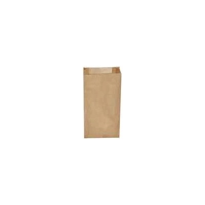Papierové vrecká na desiatu 1,5 kg 14+7 × 29 cm [500 ks], hnedé