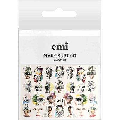 E.Mi Vodolepka NAILCRUST 5D 30 Pop Art