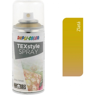 Dupli Color TexStyle zlatá farba na textil spray 150 ml