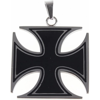 ETNOX нашийник ETNOX - Black Iron Cross - SK1125