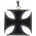 ETNOX нашийник ETNOX - Black Iron Cross - SK1125