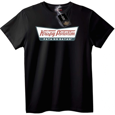NOONEBRAND Тениска Krispy Patatim - 2XL, Black